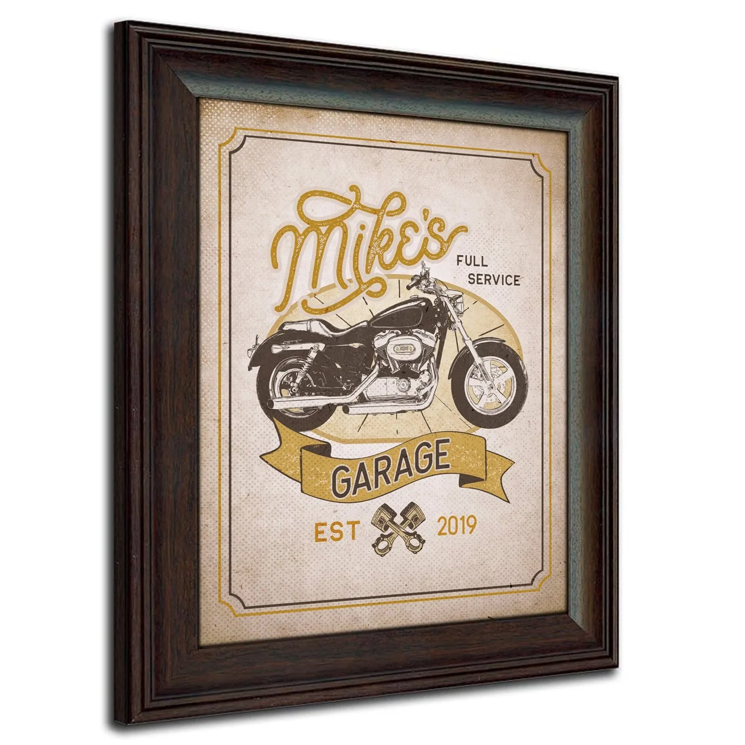 Vintage Motorcycle Signs