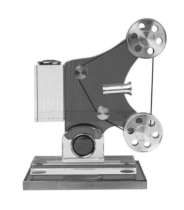 Vintage Projector Sculpture - Grey