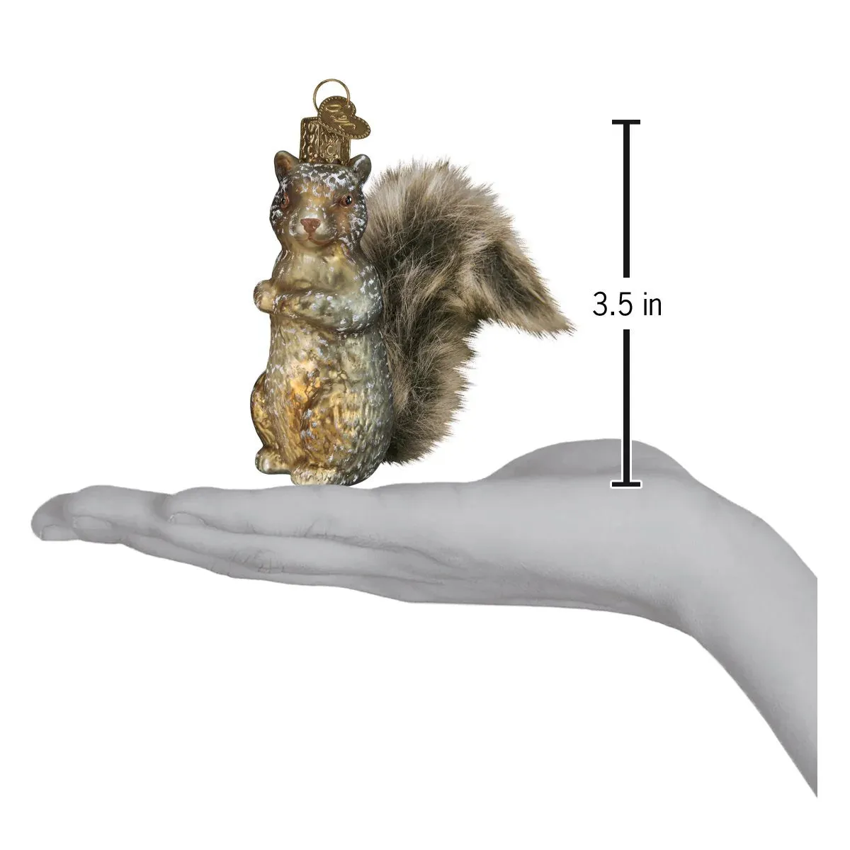 Vintage Squirrel Ornament