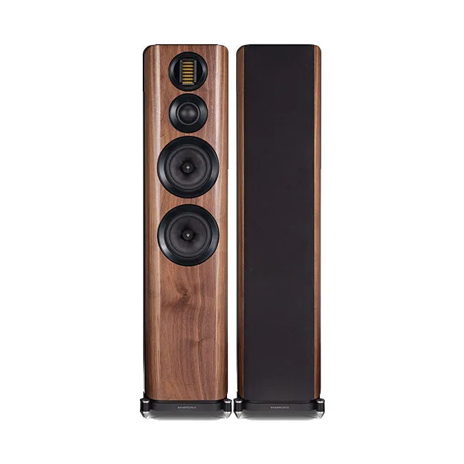 Wharfedale EVO 4.4 Floorstanding Speakers Walnut Pair Open Box Clearance